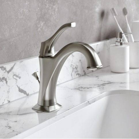 Kraus Arlo Single Lever Basin Brushed Nickel